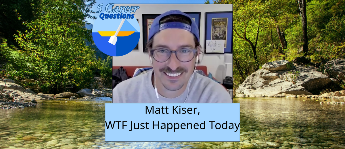 π§ 5 Career Questions: WTF Just Happened Today founder on taking the leap to full time